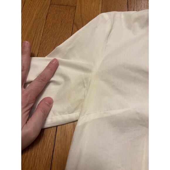 Love Moschino Cotton Button Up Shirt Blouse With Felt Girl Icon Insert Doll 6 - Picture 7 of 9